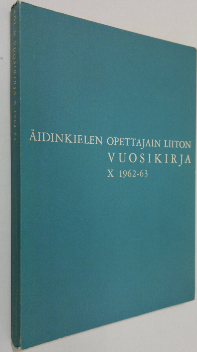 Kauko (toim.) Haahtela : Äidinkielen opettajain liiton vu...