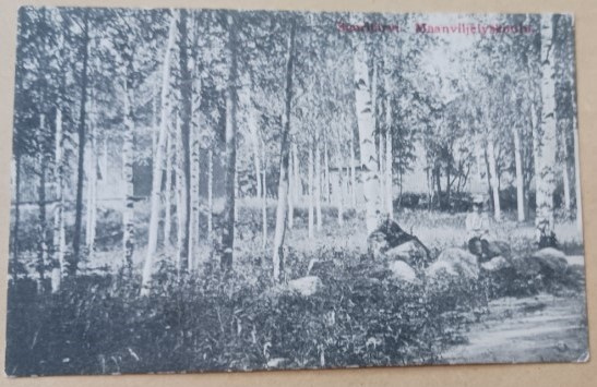 Saarijärvi, Maatalouskoulu, vanha mv pk, p. 1912