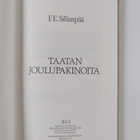 F. E. Sillanpää : Taatan joulupakinoita (numeroitu) - pikkukuva 2