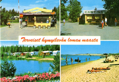 Postikortti: KALAJOKI LEIRINTÄALUE (kulkematon)
