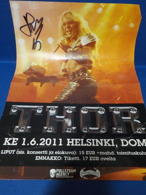 THOR POSTERI NIMMARILLA