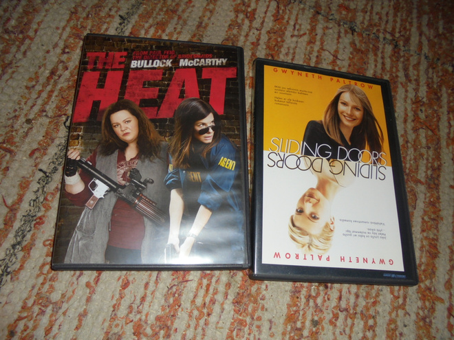 DVD x2 kpl The Heat ja Sliding doors