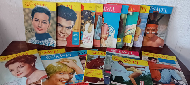 Ajan Sävel lehtiä vuosilta 1959-61  , 17 kpl
