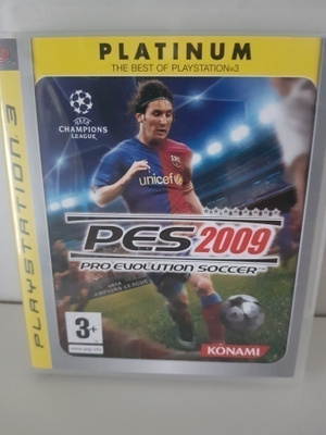 PS3 - Platinum  - PES Pro Evolution Soccer 2009 peli