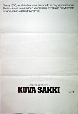 Elokuvajuliste: Kova sakki