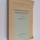 Commentationes fenno-ugricae - pikkukuva 1