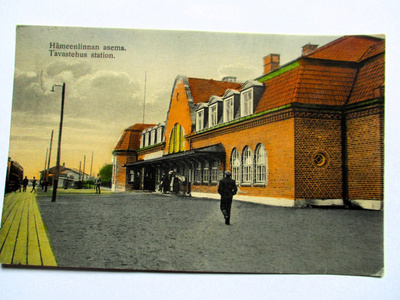 Hämeenlinna asema - 1927