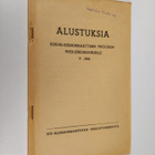 Alustuksia Sosialidemokraattisen puolueen puoluekokouksel... - pikkukuva 1