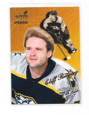 1999-00 Aurora #81 Cliff Ronning Nashville Predators
