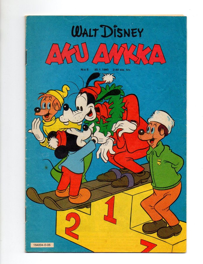 Walt Disney: Aku Ankka N:o 5 / 1980