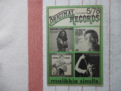 ORIGINAL RECORDS KERHOLEHTI 5-1978