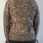 Kriss Sweden ruskea/beige kimalle neule S - pikkukuva 4