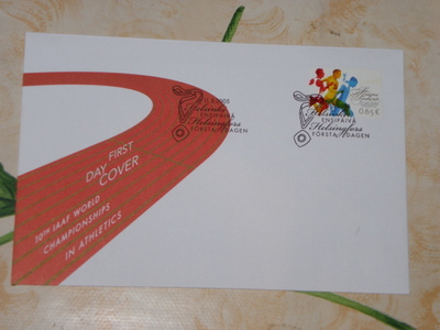 Yleisurheilun MM-kisat 2005 FDC Lape 1738