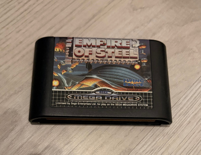 Sega megadrive empire of steel Loose