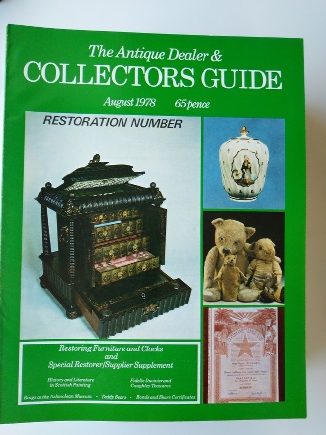 The Antique Dealer & Collectors Guide August 1978