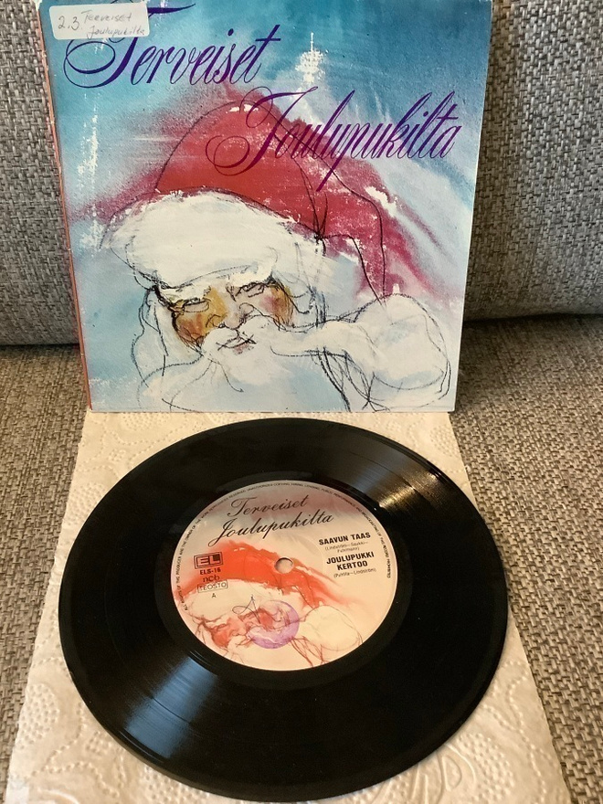 KAI LIND:TERVEISET JOULUPUKILTA 7" PS (SINGLE)