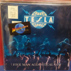 Tesla - Five Man Acoustical Jam EX+/EX 2LP - pikkukuva 1