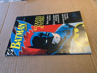 BATMAN 1/1989 KUOLEMA KULKEE SUVUSSA HYVÄ