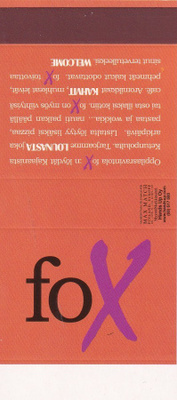 Oppilasravintola Fox . aski, aihio b450