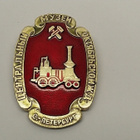 Höyryveturi rintaneulamerkki emaloitu, CCCP - pikkukuva 1
