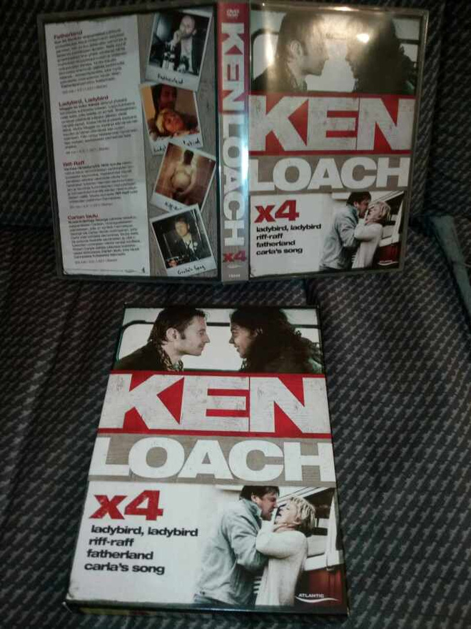 Ken Loach 4xDVD boksi [EI POSTIKULUJA]