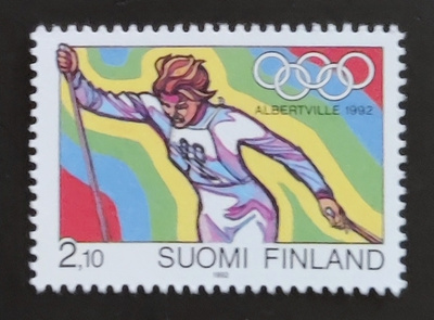 1992 Olympiakisat 2,10 mk **