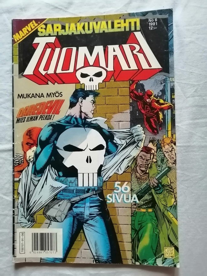 Sarjakuvalehti 1991/06: Tuomari & Daredevil