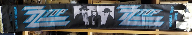 ZZ TOP - WORLD TOUR 1991 KIERTUEHUIVI