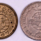 Macao 10 avos ja 50 avos kolikot 1967/1973 - pikkukuva 1