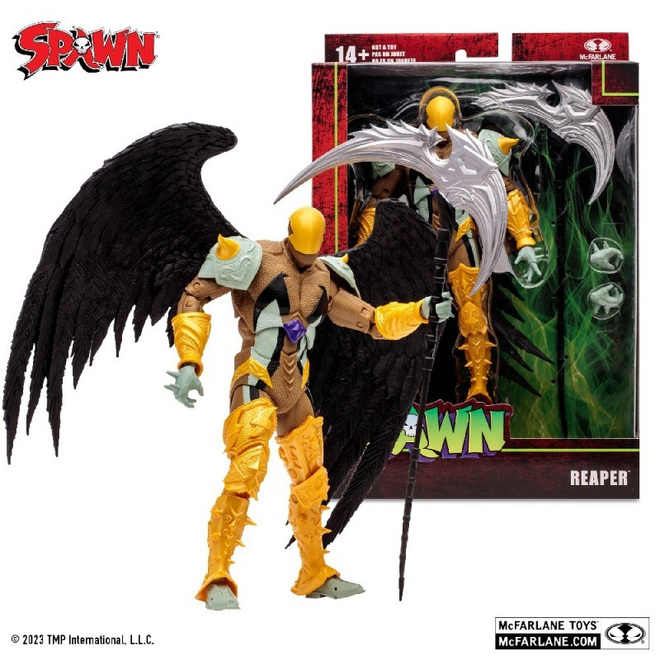 SPAWN REAPER 18CM	(12 042)	22 moving parts	FIGUURI