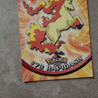 Rapidash #78 Pokemon 1999 Topps TV blue logo card - pikkukuva 1