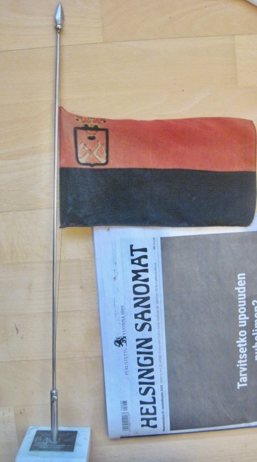 VANHA Pöytälippu Karjalaisten Aseveljien Liitto 1941 KOMEA