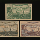 Itävalta Notgeld 10, 20, 50 Heller, Weistrach 1920 - pikkukuva 1