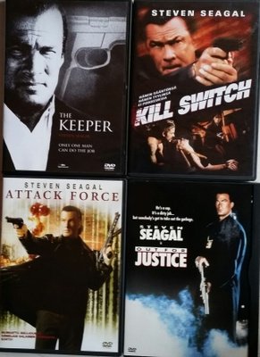 Steven Seagal 4 Kpl -DVD
