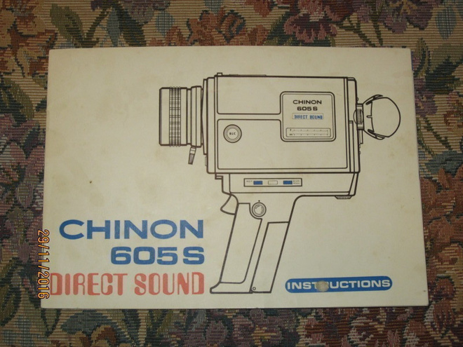 Ohjekirja Chinon 605S