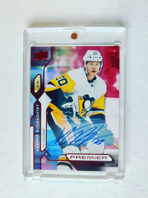 Kasper Björkqvist - 21-22 Premier Rookie Auto