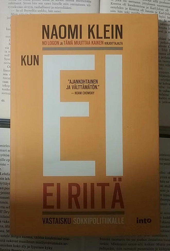 Naomi Klein - Kun EI ei riitä (nid.)