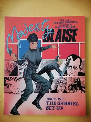 Modesty Blaise book one - Gabriel set-up