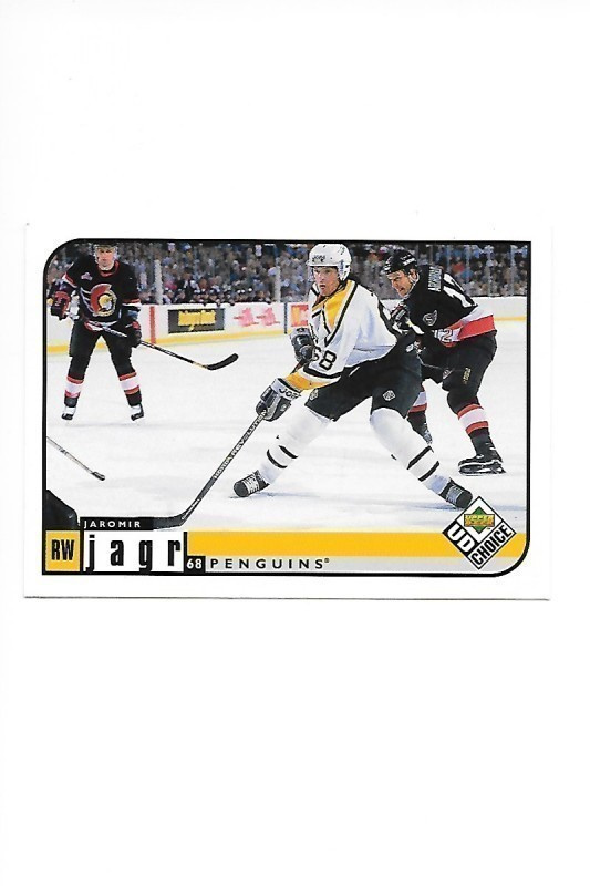 1998-99 UD Choice #168 Jaromir Jagr Pittsburgh Penguins