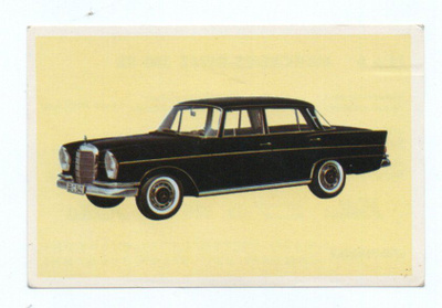 Purkkakuva Hellas Autosarja n:o 6 MERCEDES-BENZ 300 SE