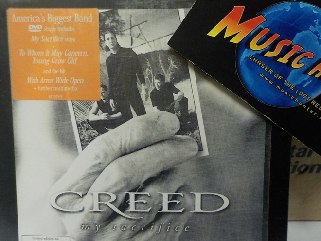 CREED - MY SACRIFICE  UUSI CDS