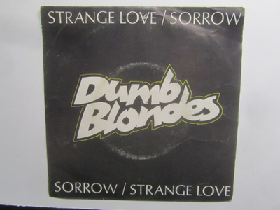 Dumb Blondes: Sorrow   7" single   1980  Glamrock