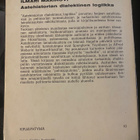 Ilmari Mäkihovi: Aatehistorian dialektinen logiikka - pikkukuva 2