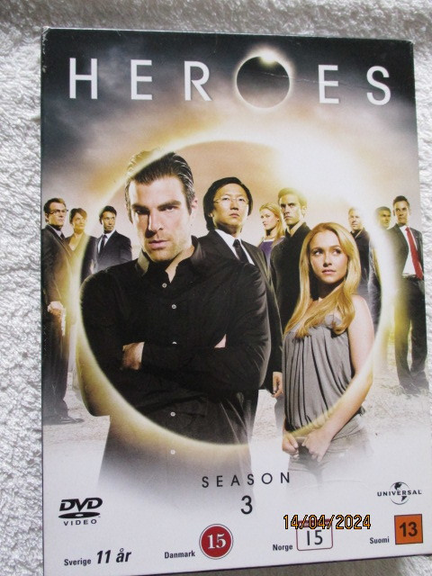 HEROES KAUSI 3 (6 x DVD) SEASON 3