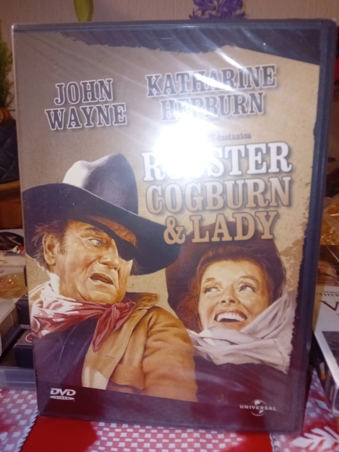 Dvd Rooster Cogburn & lady ( UUSI  ) SIS POSTIKULU