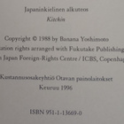 Banana Yoshimoto - Kitchen (sid., suomeksi) - pikkukuva 2