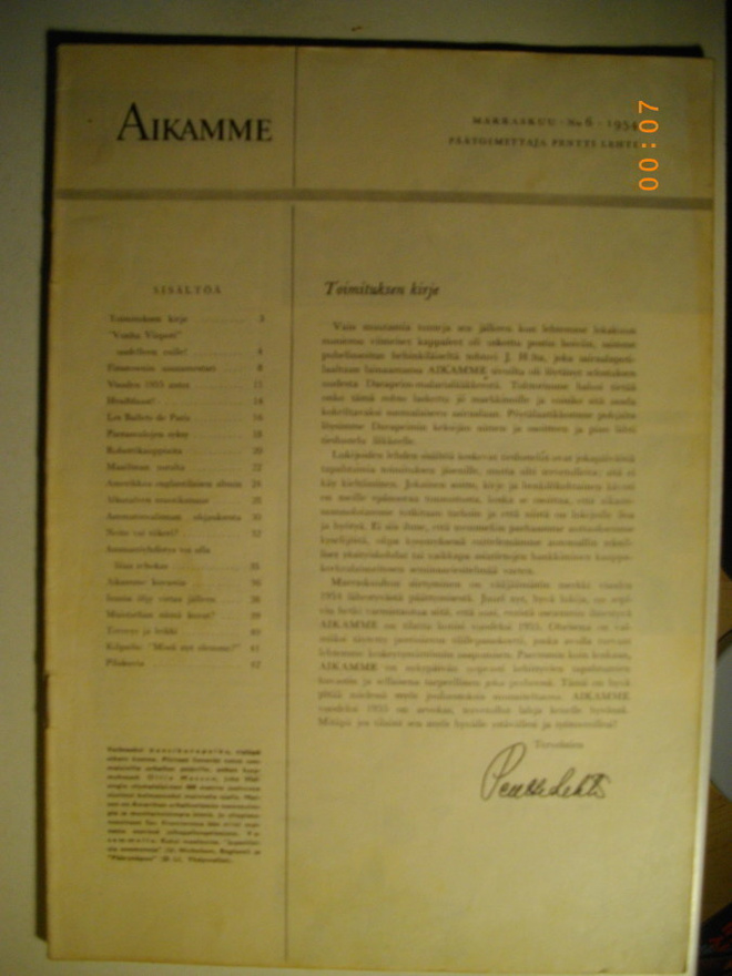 Aikamme lehti Nro 6/1954 (10.11)