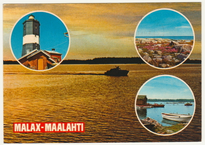 Malax Maalahti saaristomaisemia 1984