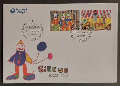 Färsaaret 2002 - Europa CEPT FDC