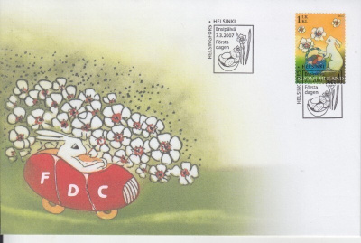 FDC 2007 Pääsiäinen.
